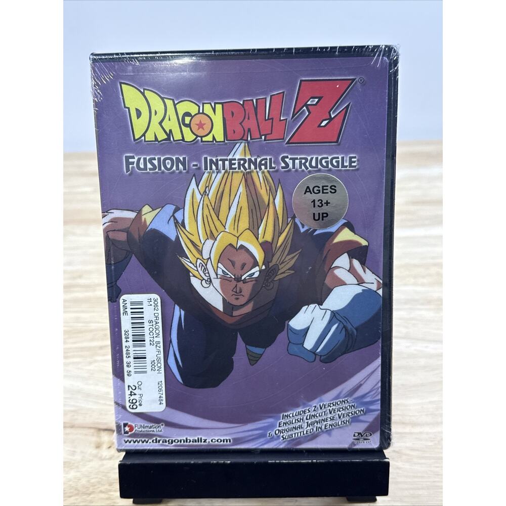 Dragon Ball Z Fusion Internal Struggle New Anime DVD Funimation Release Uncut